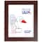 Frame USA Affordable Medium Red Mahogany Single Image Picture Frame